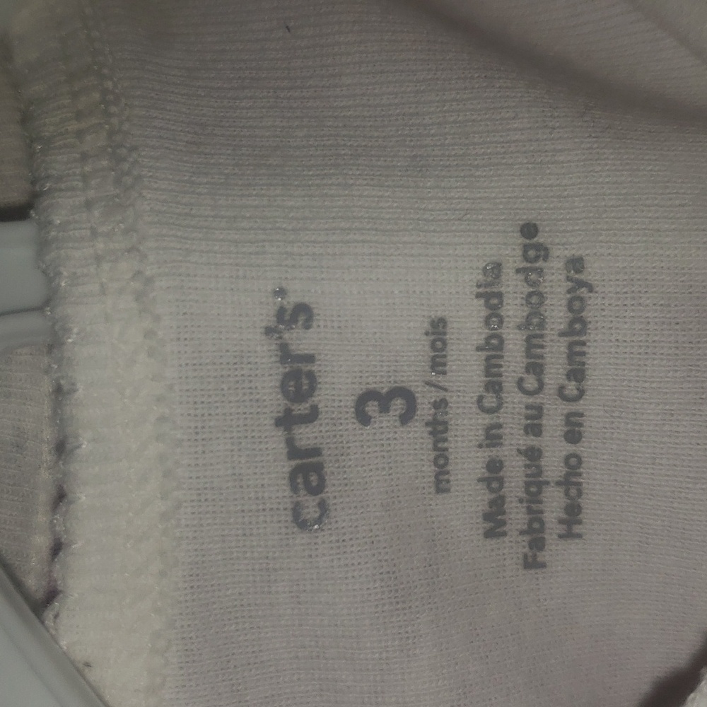 EUC Carters baby 3 nth set says very very adorable! - Picture 4 of 4